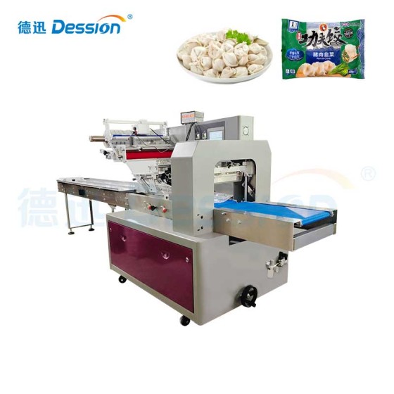 Full Automatic Frozen Dumpling with Tray Packaging Machine